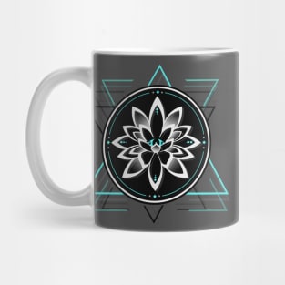 Geometrical Lotus Symbol - Eye Mug